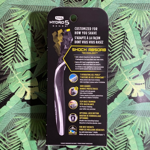 4/$15 Schick Hyrdo5 Sense 1 Handle + 2 Refills - Picture 2 of 2